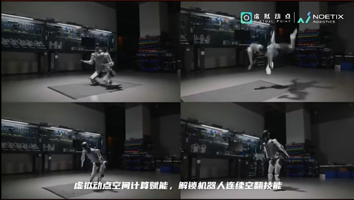 EVO视讯官方网站·虚拟动点赋能合作伙伴解锁机器人连续空翻