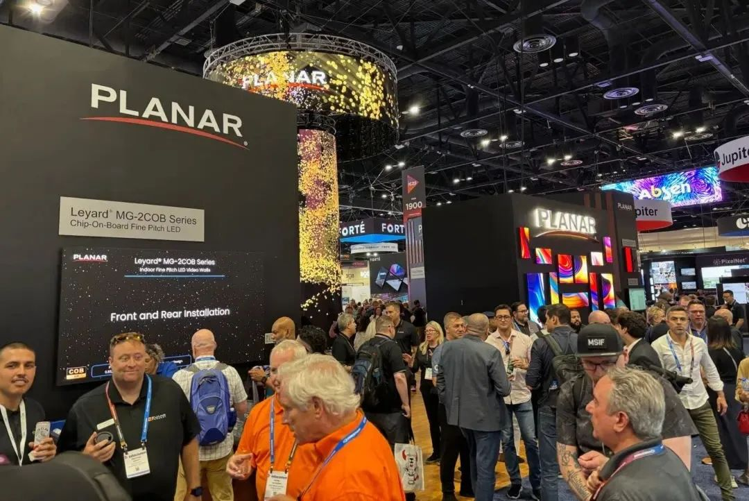 EVO视讯官方网站Planar震撼亮相美国InfoComm 2025，高端显示矩阵引领视听新纪元